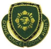 US Army 744th Military Police Battalion Unit Crest - Saunders Military Insignia
