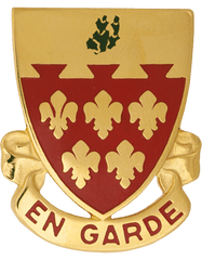US Army 77th Field Artillery Unit Crest - Saunders Military Insignia
