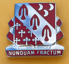 US Army 7th Artillery Old Design Unit Crest - Saunders Military Insignia