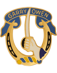 US Army 7th Cavalry Regiment Unit Crest - Saunders Military Insignia