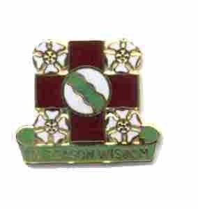US Army 817th Evacuation Hospital Unit Crest - Saunders Military Insignia