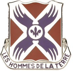 US Army 877th Engineer Battalion Unit Crest - Saunders Military Insignia