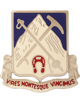 US Army 87th Infantry Regiment Unit Crest - Saunders Military Insignia