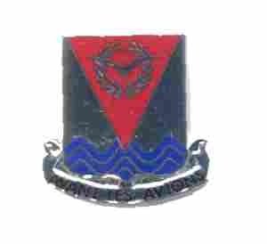 US Army 880th Engineer Battalion Unit Crest - Saunders Military Insignia