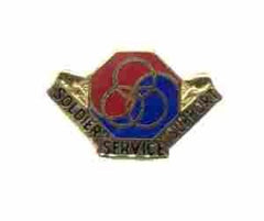US Army 8th Personnel Command Unit Crest - Saunders Military Insignia