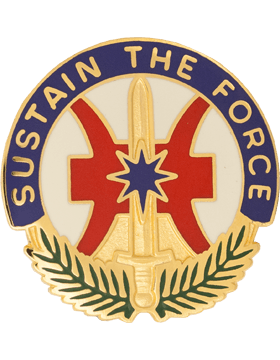 US Army 8th Theater Sustainment Command Unit Crest - Saunders Military Insignia