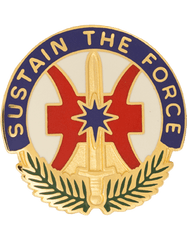 US Army 8th Theater Sustainment Command Unit Crest - Saunders Military Insignia