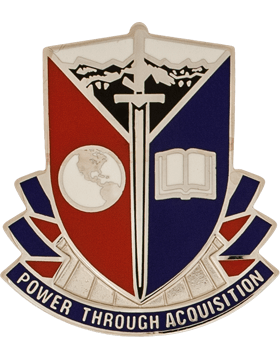 US ARMY 918th Support Battalion unit crest - Saunders Military Insignia