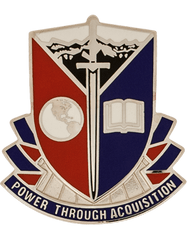 US ARMY 918th Support Battalion unit crest - Saunders Military Insignia