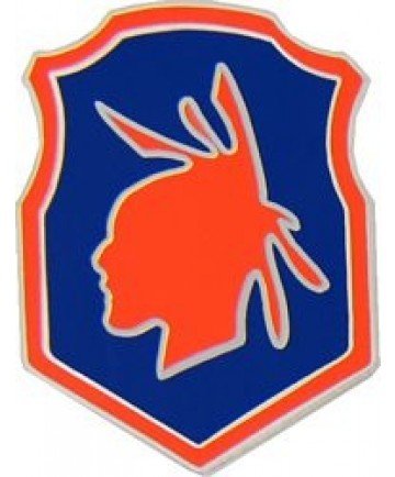US Army 98th Infantry Division or 98th Army Reserve Command ARCOM Metal hat Pin - Saunders Military Insignia