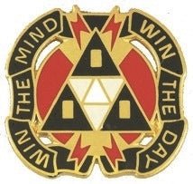 US Army 9th Psychological Operations Battalion Unit Crest - Saunders Military Insignia