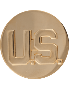 US Army Branch of Service US LETTERS Enlisted badge - Saunders Military Insignia