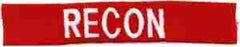 US Army Branch Tape RECON - Saunders Military Insignia