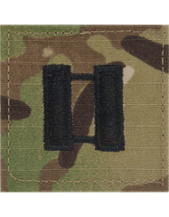 US Army Captain Multicam rank insignia - Saunders Military Insignia