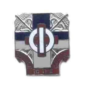 US Army DENTAC West Point Unit Crest