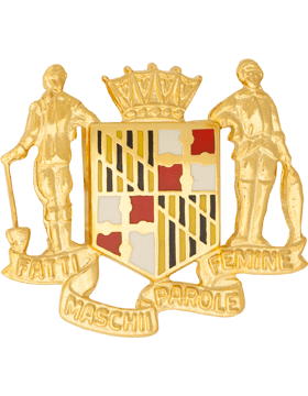 US Army Maryland National Guard Unit Crest - Saunders Military Insignia