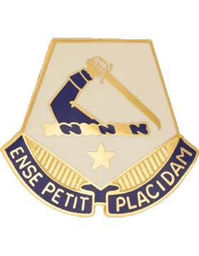 US Army Massachusetts National Guard Unit Crest - Saunders Military Insignia