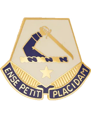 US Army Massachusetts National Guard Unit Crest - Saunders Military Insignia