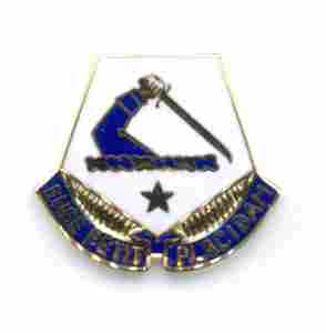US Army Massachusetts National Guard Unit Crest - Saunders Military Insignia