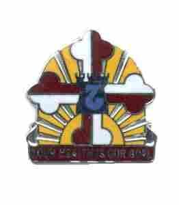 US Army MEDDAC Aberdeen Prov Unit Crest - Saunders Military Insignia
