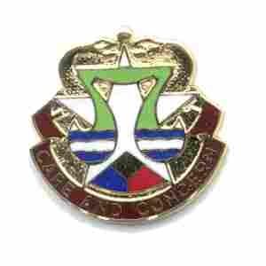 US Army MEDDAC Fort Hood Unit Crest - Saunders Military Insignia