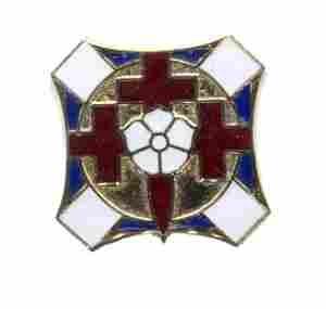 US Army MEDDAC Fort McPherson Unit Crest - Saunders Military Insignia