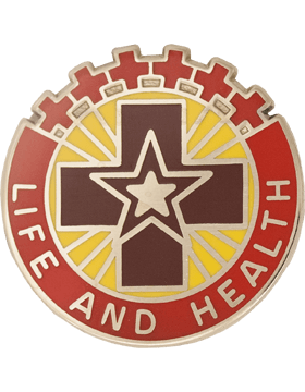 US Army MEDDAC Fort Sill Unit Crest - Saunders Military Insignia