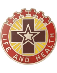 US Army MEDDAC Fort Sill Unit Crest - Saunders Military Insignia