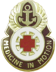 US Army Medical Department Fort Eustis unit crest - Saunders Military Insignia