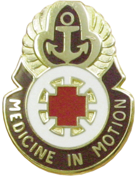 US Army Medical Department Fort Eustis unit crest