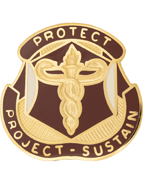 US Army Medical Research and Materiel Command Unit Crest