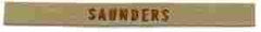US Army Name Tape Gortex in desert - Saunders Military Insignia