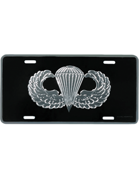 US Army Parachute Wing License Plate Premium Quality