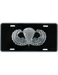 US Army Parachute Wing License Plate - Saunders Military Insignia