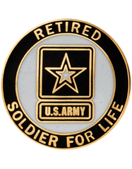 US Army Retired Service Identification Badge - Saunders Military Insignia