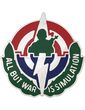 US Army Simulation Training & Instrumentation Command Unit Crest - Saunders Military Insignia