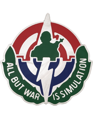 US Army Simulation Training & Instrumentation Command Unit Crest - Saunders Military Insignia