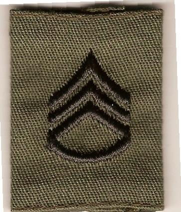 US Army Staff Sergeant Gortex Rank Insignia - Saunders Military Insignia
