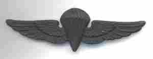 US Navy Basic Parachutist Wing — Metal Badge