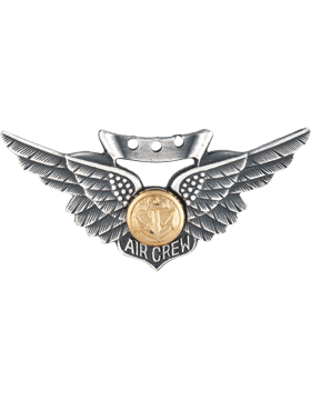 US Navy Combat Aircrew Wing - Saunders Military Insignia
