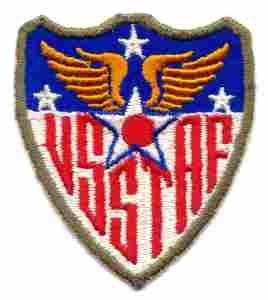 US Strategic Air Force Patch Authentic WWII Reproduction