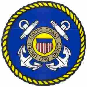 USCG Vinyl Adhesive decal - Saunders Military Insignia