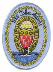USS John Adams SSBN 620 Navy Submarine Patch - Saunders Military Insignia