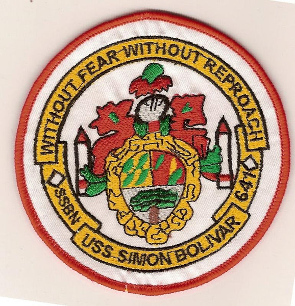 USS Simon Bolivar SSBN 641 Submarine Patch