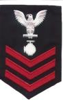 Utilitiesman US Navy Rating in black - Saunders Military Insignia