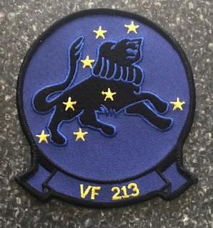 VF 213 Black Lions US Navy Patch Old Design