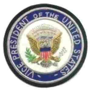 Vice President of United States Bullion Patch - Saunders Military Insignia