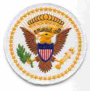 Vice President of United States Service, Patch, 4 inch