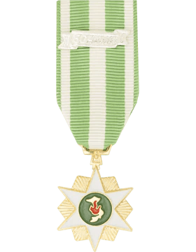 Vietnam Campaign with 1960 bar miniature medal - Saunders Military Insignia