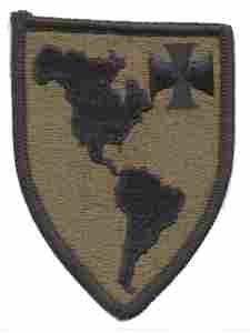 Western Hemisphere Institute, subdued patch - Saunders Military Insignia